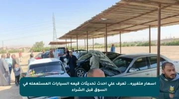 أسعار متغيرة.. تعرف على أحدث تحديثات قيمة السيارات المستعملة في السوق قبل الشراء